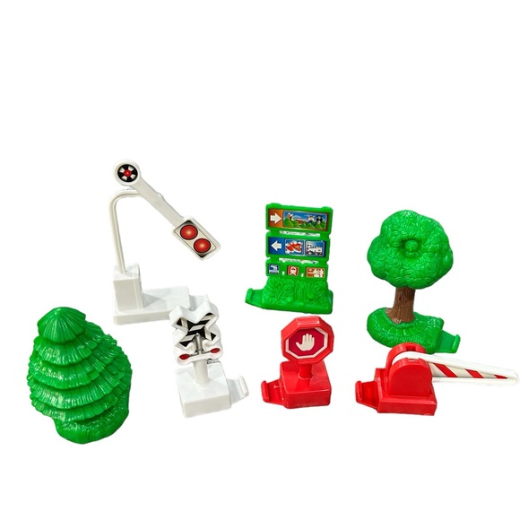 Fisher-Price GeoTrax Train Rail Pack 20 Piece Set - Picture 2 of 4